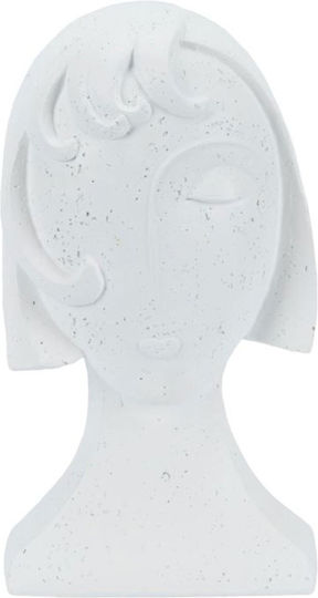 Figure Woman Polyresin White 14x12x26.3cm