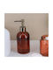 Dispenser Γυάλινο Πορτοκαλί 410ml