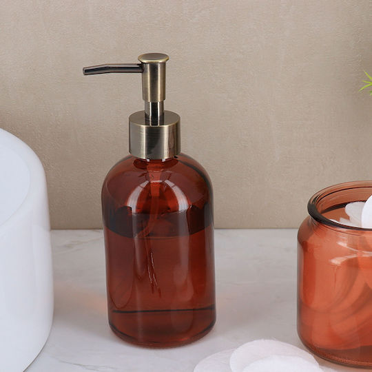 Glass Orange Dispenser 410ml