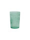 Water Glass Green S/4 Classic 360ml/7.8x12.6cm
