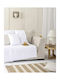 Nima Ριχτάρι Τετραθέσιου Καναπέ Chenille 180x350εκ. White