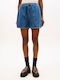 Women's Gray Jean Shorts