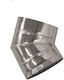Inox Shell Verzinktes T-Rohr Φ100 Schwerer Typ 0,5mm Dicke 90 Grad