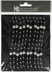 Chain Pearls White 3m