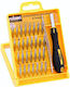 Rolson Screwdriver with 32 Interchangeable Bits