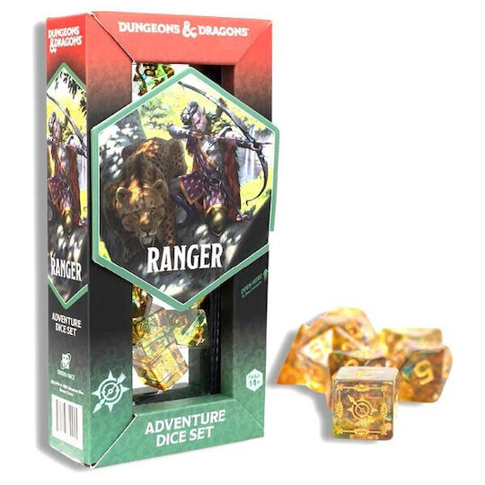 D&d Abenteuer Würfel Ranger Grün Mehrfarbig 14