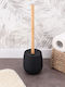 Plastic Toilet Brush Black
