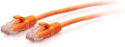 C2G U/UTP Cat.6a Καλώδιο Ethernet 0.3m Πορτοκαλί