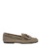 Women's Loafers in Khaki Colour