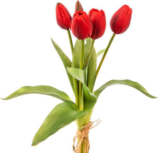 Buchet Decorativ De Flori Lalele 30.5 Cm Arpimex Srl Arp-a23973-r