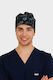 Dr. Scrub Unisex Σκουφάκι Χειρουργείου Πολύχρωμο μιας Χρήσης Βαμβακερό