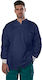 Anta Uniforms Ανδρικό Ιατρικό Σακάκι Navy Μπλε από Βαμβάκι και Πολυεστέρα