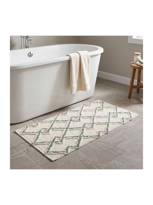 Bath Mat T-d Anna 71981401 Green 45x90cm