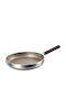 Cheffinger Tigaie 28cm Inducție Antiaderentă Mâner Efect Lemn Argintie