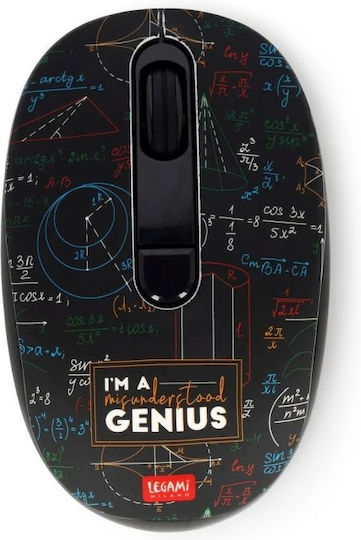 Legami Milano I'm a Genius Mouse Wireless Negru