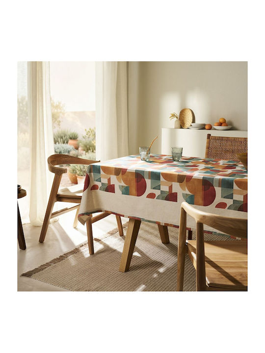 Gofis Home Τραπεζομάντηλο Edeline 387 Ασημί 135x180εκ.