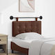 vidaXL Leather Bed Headboard Cushion 90x55cm