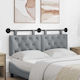 vidaXL Fabric Bed Headboard Cushion 150x55cm