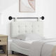 vidaXL Leather Bed Headboard Pillow 110x55cm