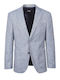 Men’s Suit Jacket with Regular Fit Light Blue