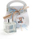Christening Favor Paper Scented Room Bag Teddy Bear Θ8 Christening Favor Sugared Almonds