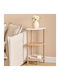 Corner Bookcase Come Beige 34x34x76.5cm