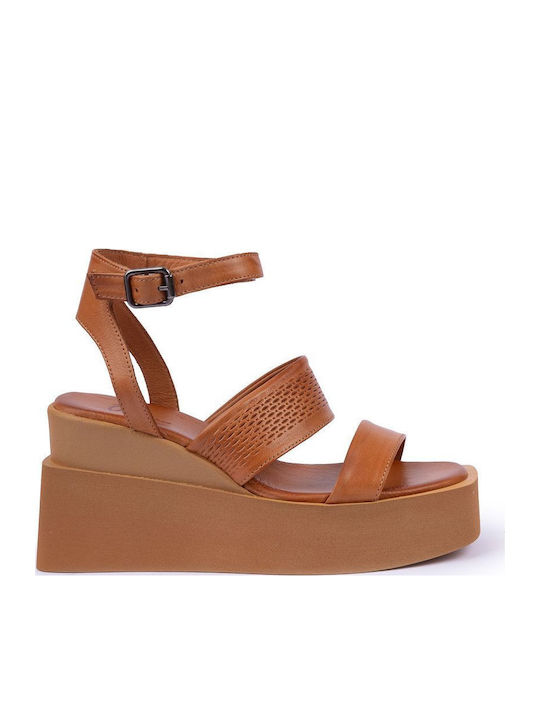 Joy's New York Tabac Brown Platforms