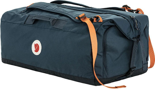 Fjallraven Farden Duffel Sack Voyage Back 80lt Navy Blue Fabric