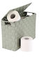Storage Basket 35x13.5x25 T-d Sage Green 84232144 35x13.5x25 Polyester Metal