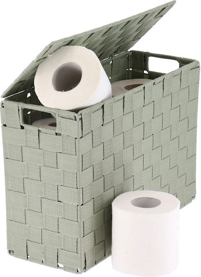 Storage Basket 35x13.5x25 T-d Sage Green 84232144 35x13.5x25 Polyester Metal