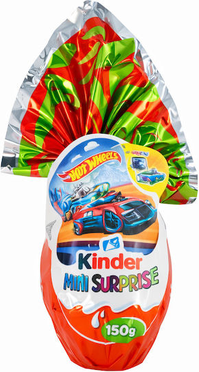 Kinder Ou de Ciocolată de Paște cu Lapte Maxi Hot Wheels 150g