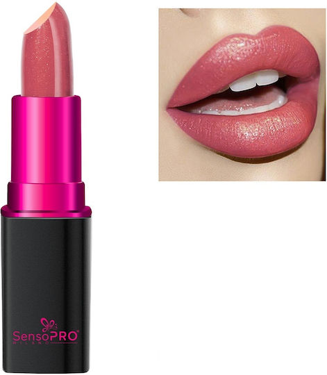 Glossy Shine Lipstick Sensopro Milano Rose Quartz