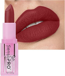 Sensopro Milano Matte Crush Ruj Mat Burgundy Kiss