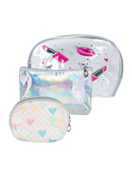 Sensopro Milano Cosmetic Wallet Glam Shine Set 3 Pcs