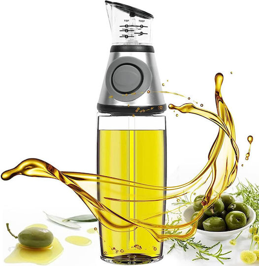 Recipient Pentru Ulei și Oțet Recipient Pentru Ulei Din Sticlă cu Flux 500ml