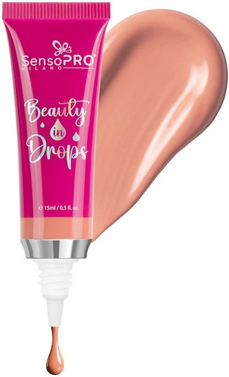 Beauty In Drops Flüssiger Blush Sensopro Milano Petal