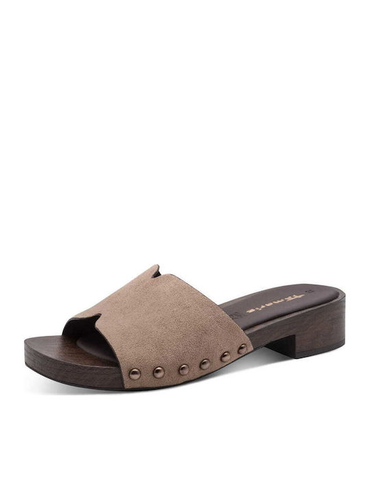 Tamaris Tamaris Damen Flache Sandalen Beige