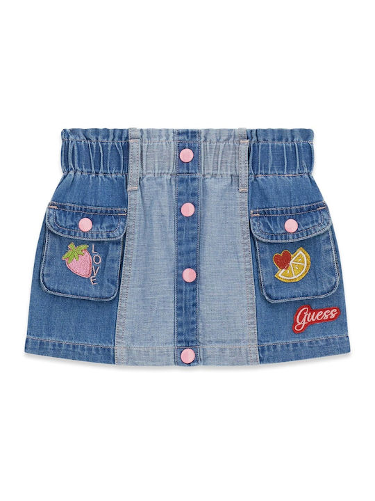 Kids Skirt Denim Blue