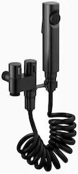 Wall Mounted Bidet Set P-800 Black Wall Mounted Bidet Set P-800 Black