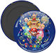 Mario Galaxy Decorative Magnet Refrigerator Round Size 5cm