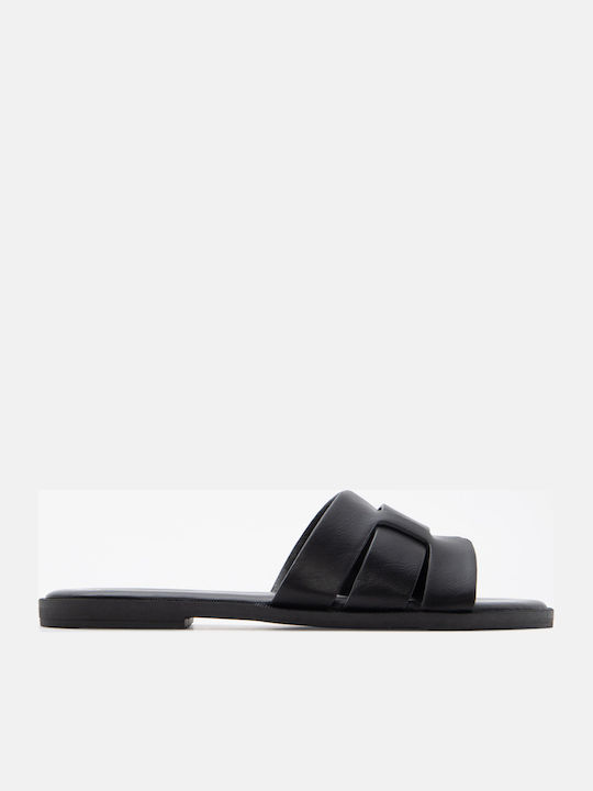 Luigi Women's Flat Sandals Black