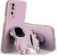 Back Cover Din Silicon Violet Huawei P60 Pro