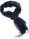 ButicCochet Damen Schal Marineblau