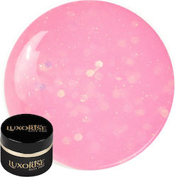 Uv Nagelbaugel Revoflex Luxorise 15ml Rosa Glimmer