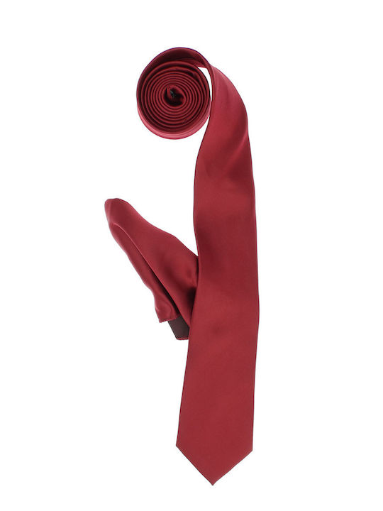 ButicCochet Set Cravate Bărbați Sintetică În Culoare Burgundy