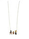 Kontopoulos Necklace From Gold Plated Silver With Zircon