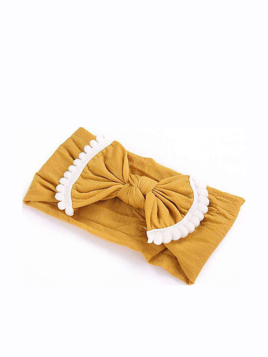 Intimonna Baby Headband In Yellow Colour