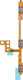 Clappio Power Volume Button Flex Cable Compatible Galaxy A17 4g 5g Orange