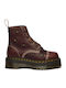 Sinclair Leather Women's Ankle Boots with Platform Brown