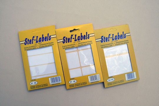 Stef Labels 1 Piece Adhesive Labels ET020001